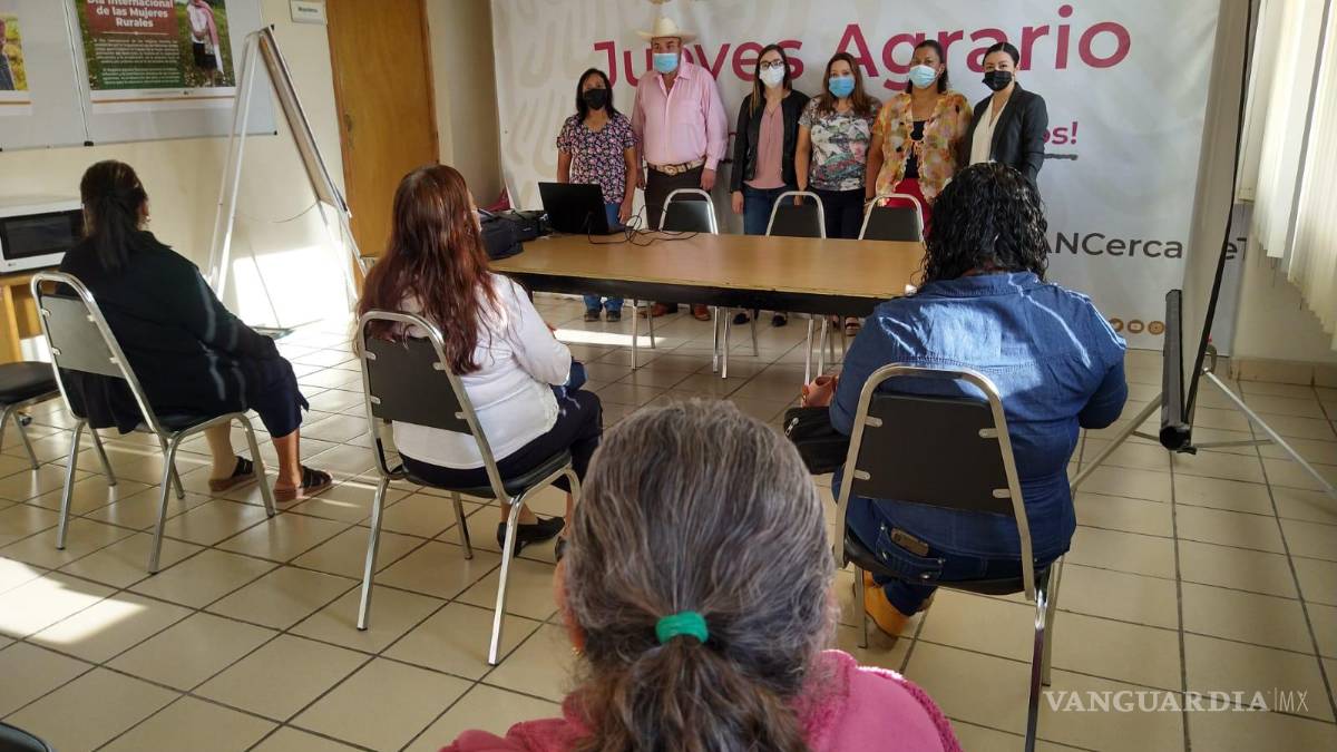 Dedica Registro Agrario día a la mujer del campo en Coahuila