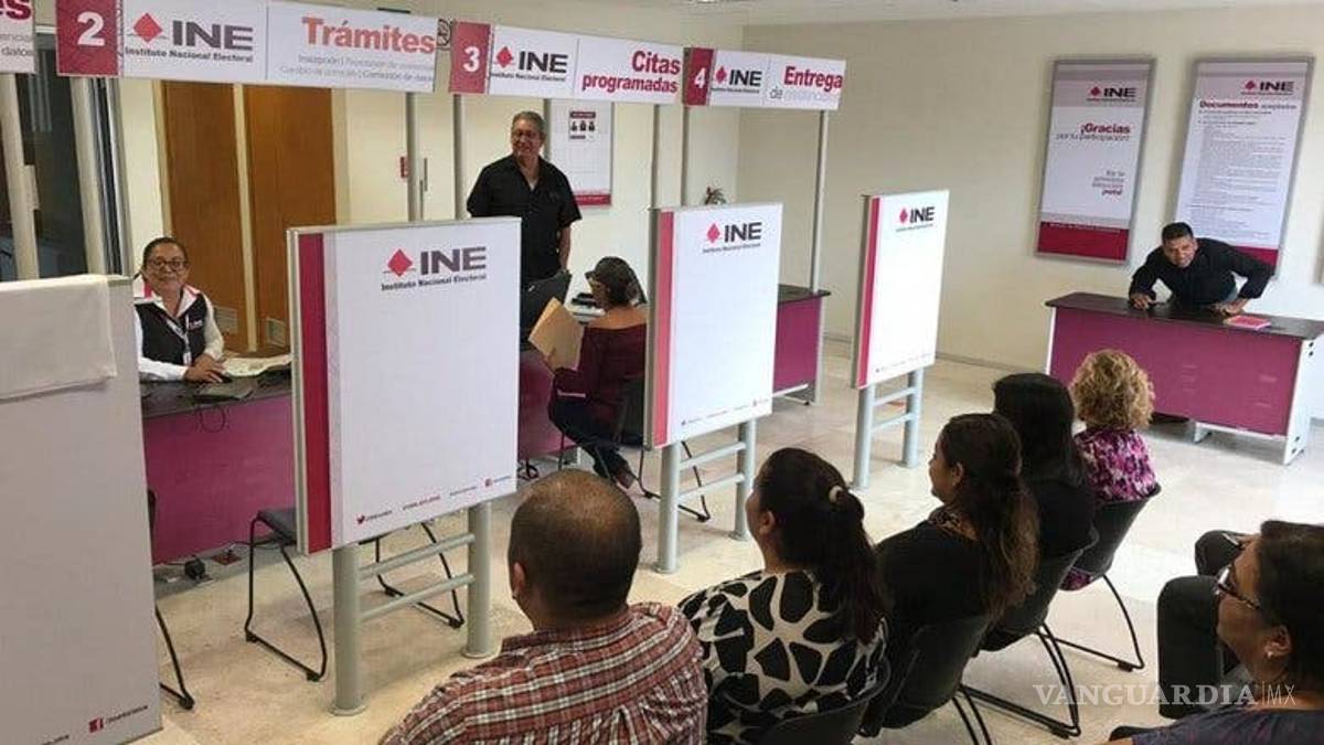 El 3 de agosto reabrirá el INE módulos en Coahuila