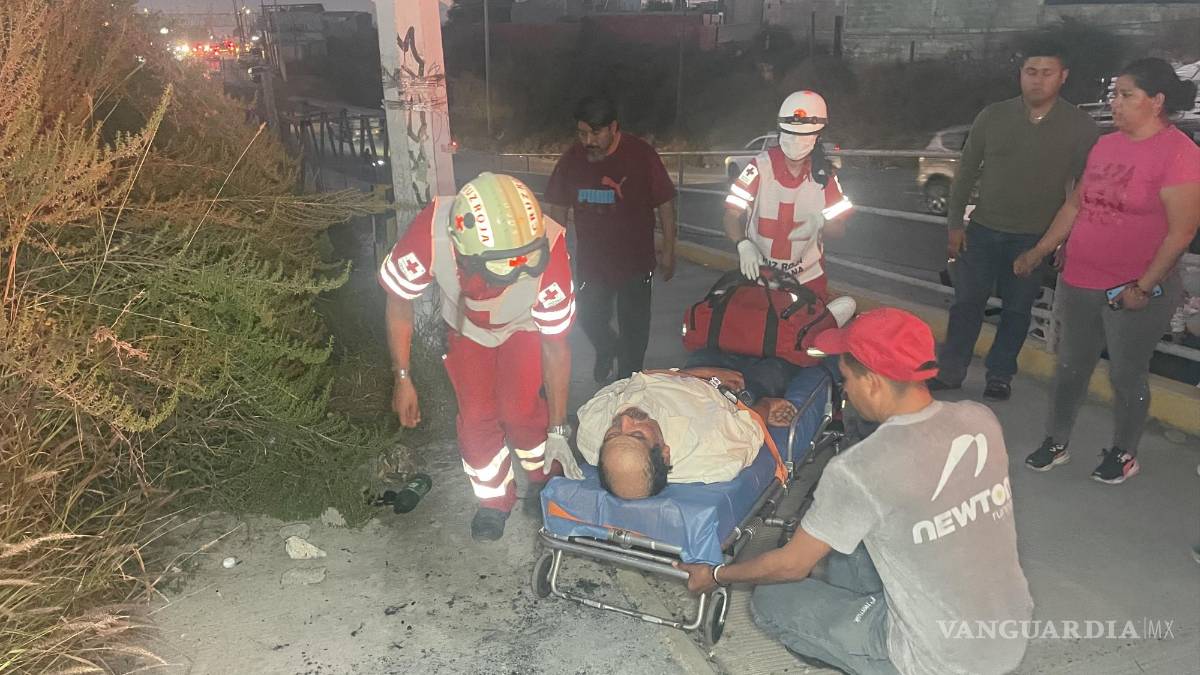 Sexagenario salió a caminar y se desvanece a orillas de un arroyo en Saltillo