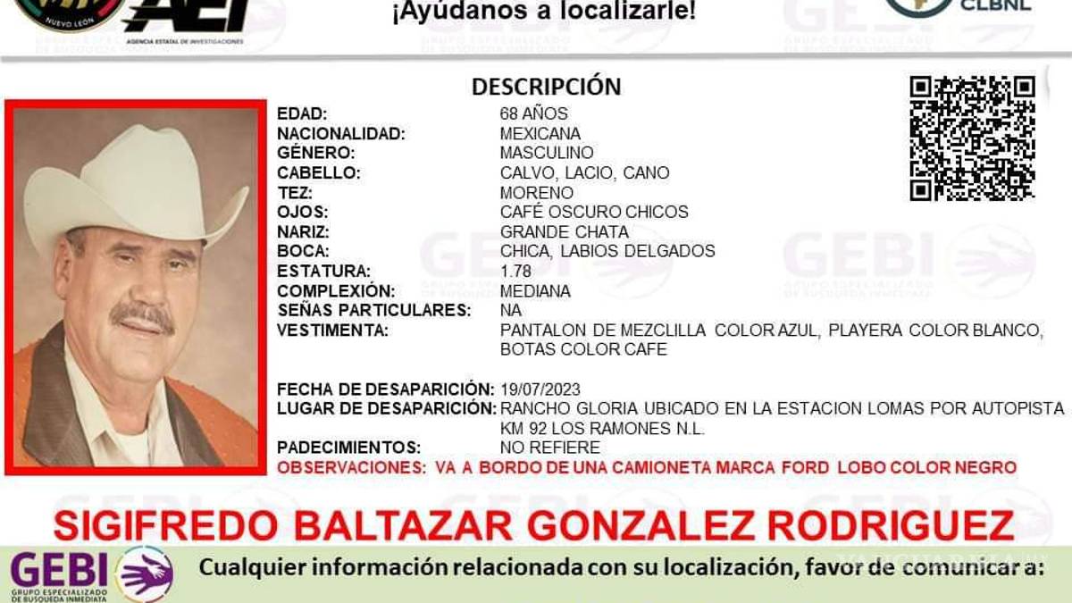 Desaparecen tres hombres, uno estadounidense, en Los Ramones, Nuevo León