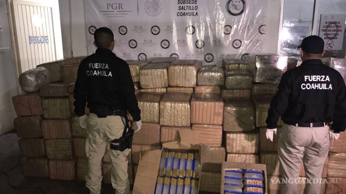 Al alza decomisos de droga