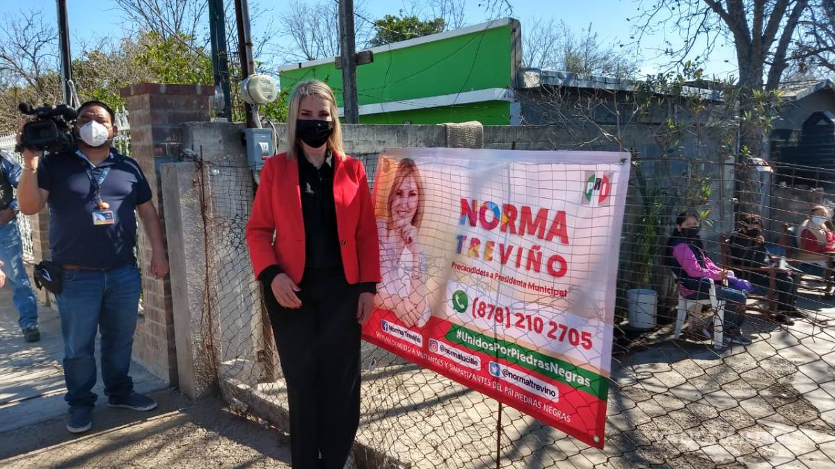 Única aspirante del PRI a la alcaldía de Piedras Negras inicia precampaña