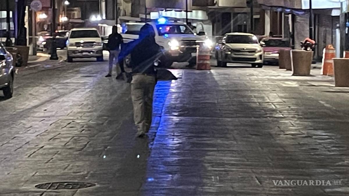 Hombre muere tras ser atropellado en Zona Centro de Saltillo