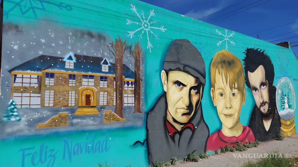 ‘Mi pobre angelito’ tiene su mural en una calle de Saltillo