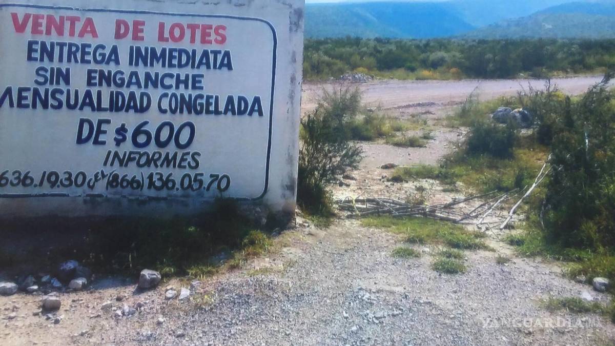Destruyen ranchos en el cerro La Gloria de Monclova