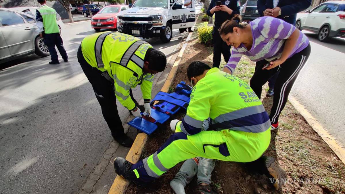 Saltillo: atropellan a menor de 7 años en bulevar V. Carranza