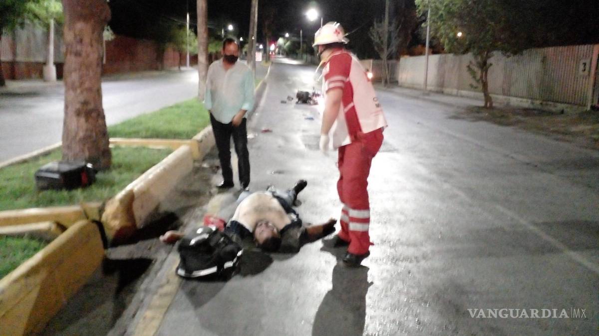 Muere motociclista en accidente vial