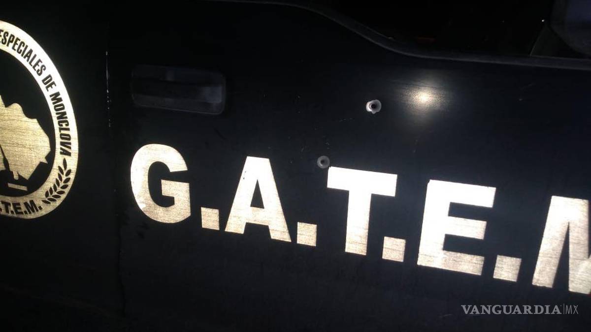 Atacan a balazos a elementos del GATEM en Monclova