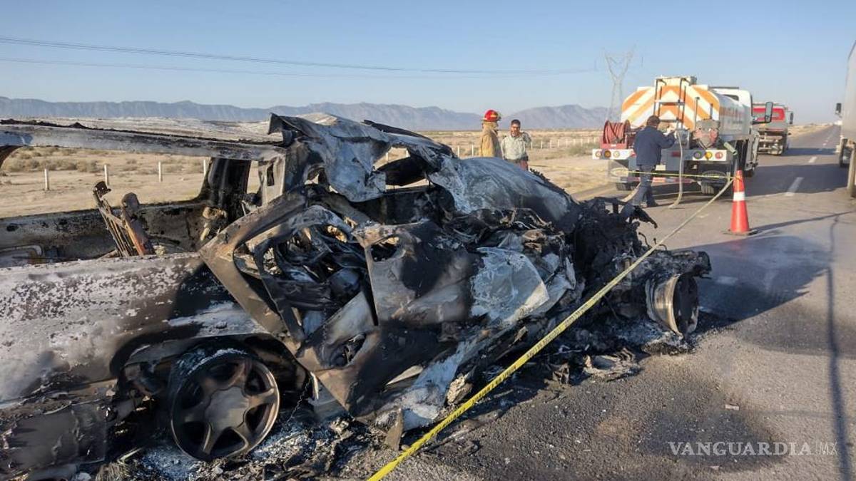 Fallece calcinado tras choque por alcance