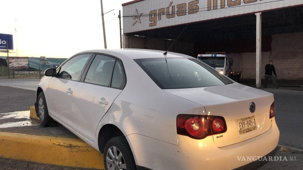 Accidente vial en Saltillo deja a persona lesionada