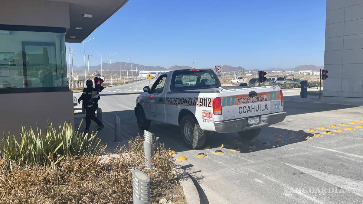 Trabajador fallece al caerle una estructura de metal en un parque industrial de Ramos Arizpe