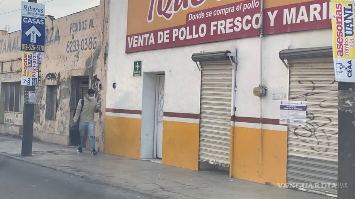 Cierran negocios en Nuevo León ante restricciones por aumento de casos de COVID-19