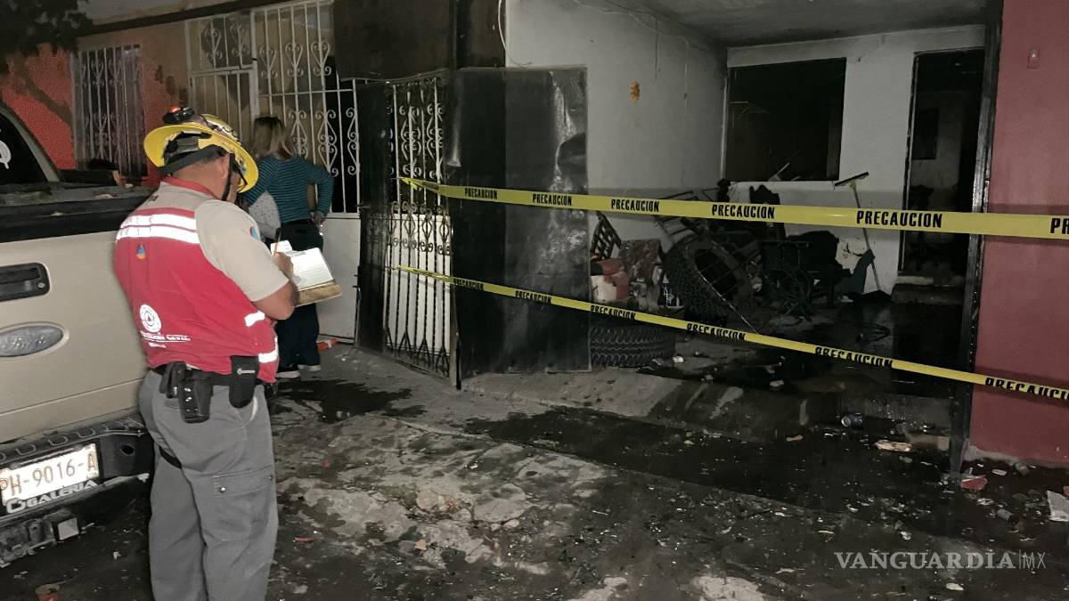 Saltillo: explota casa en La Amistad; resulta lesionada madre de policía municipal