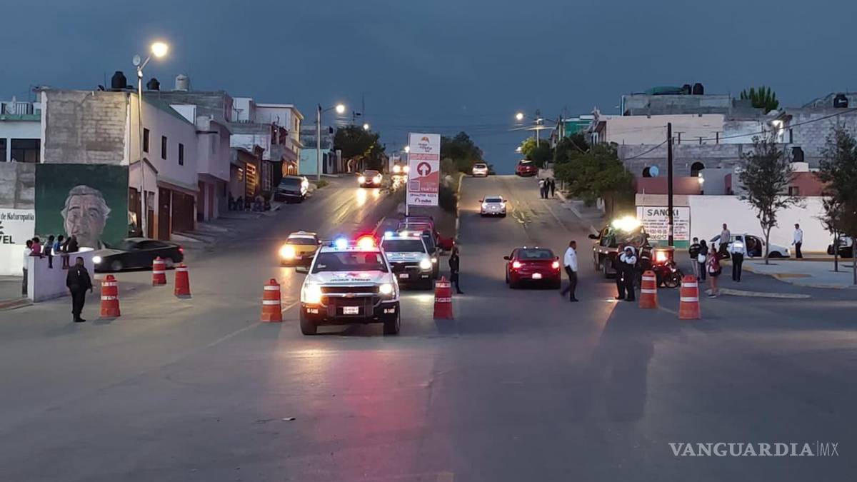 Implementan operativo contra ‘motonetos’ en colonia al sur de Saltillo