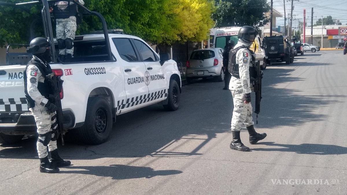 Custodiado por fuerte operativo policiaco y militar, trasladan a reo federal al dentista en Saltillo