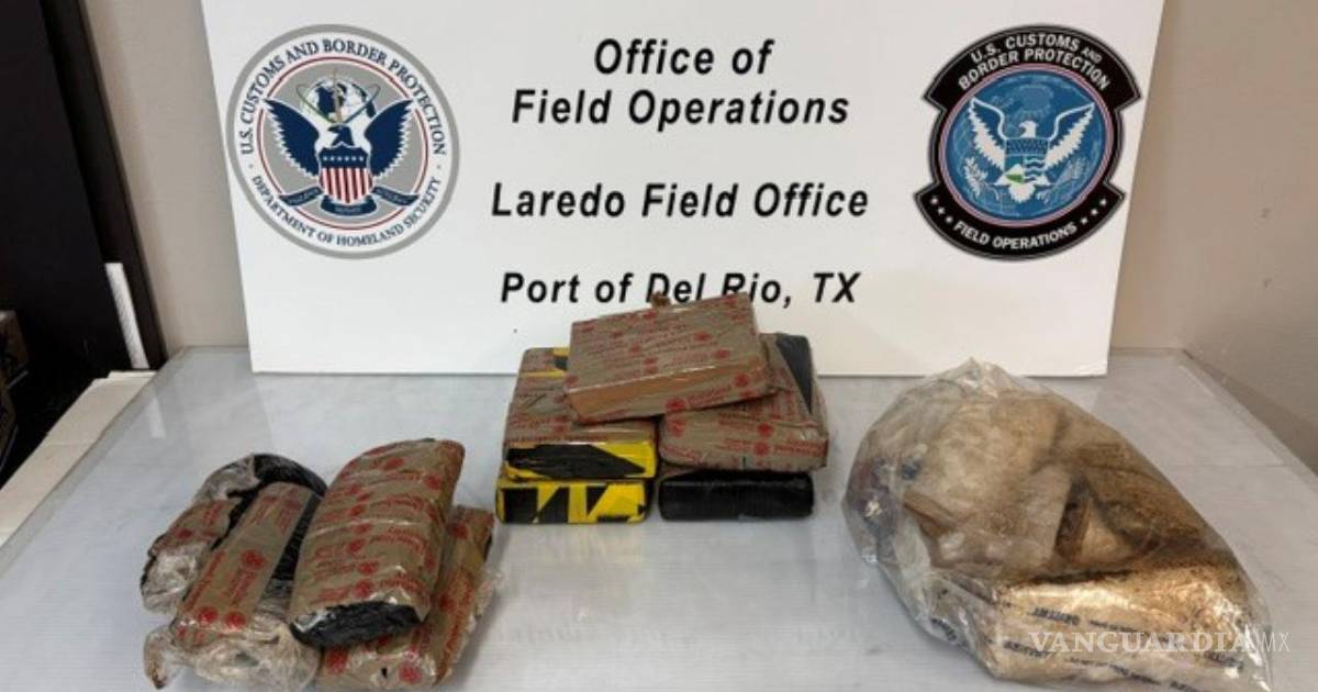 Detienen a hombre con casi 12 kilos de droga que pretendía ingresar a México