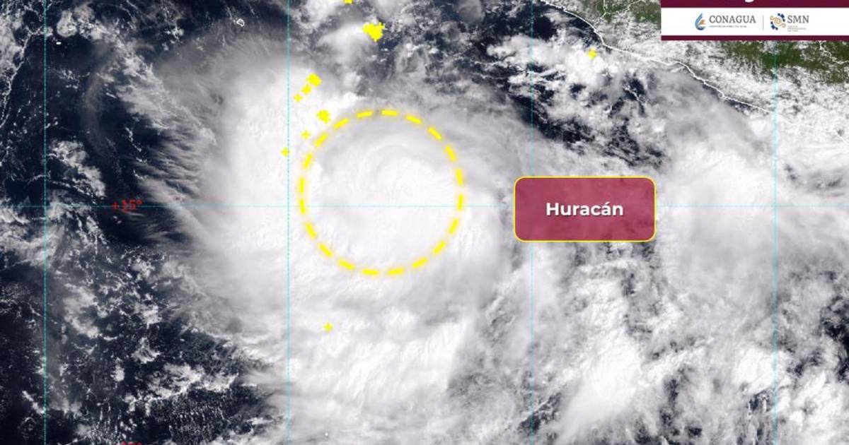 Tormenta tropical ‘Narda’ se intensifica a huracán categoría 1 en el Pacífico frente a Colima y Jalisco