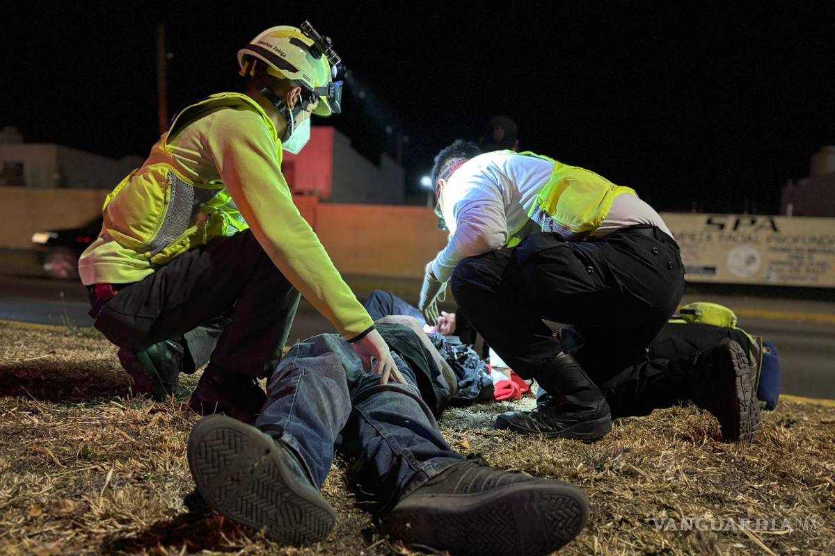 $!El conductor responsable huyó del lugar tras provocar el choque, dejando un lesionado.