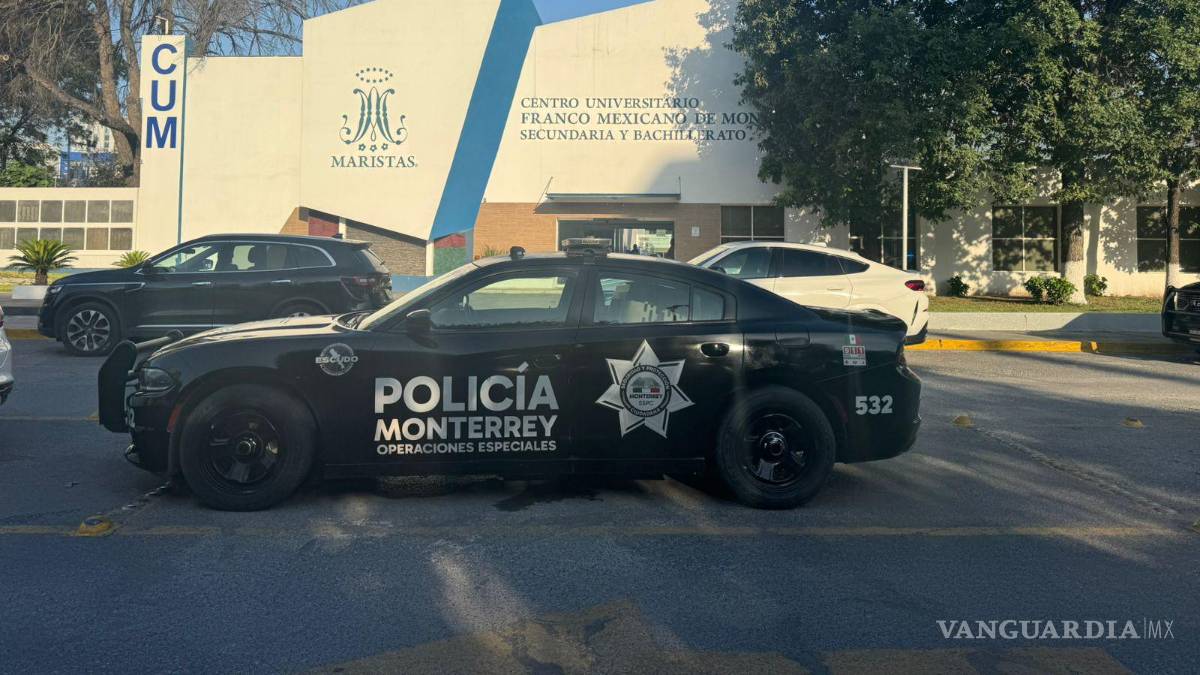 Arman operativo en colegio privado de Monterrey por amenaza de balacera