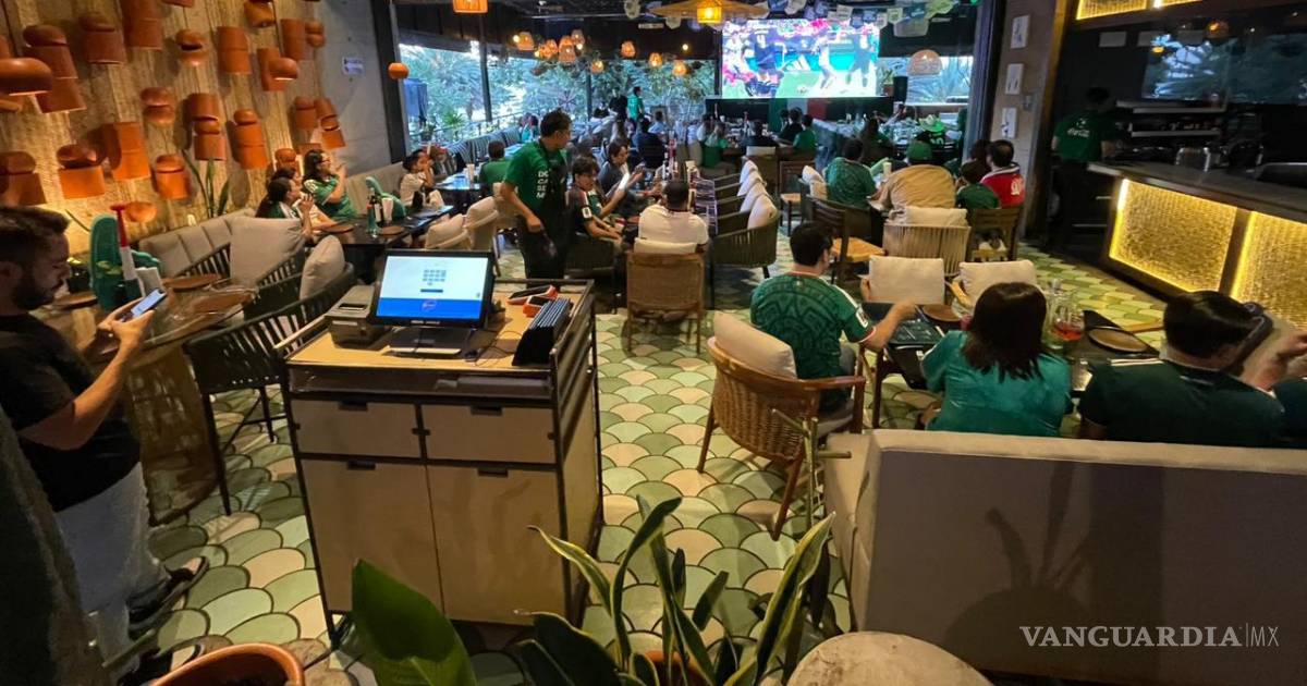 Saltillo: ‘Golean’ restaurantes con transmisión del partido