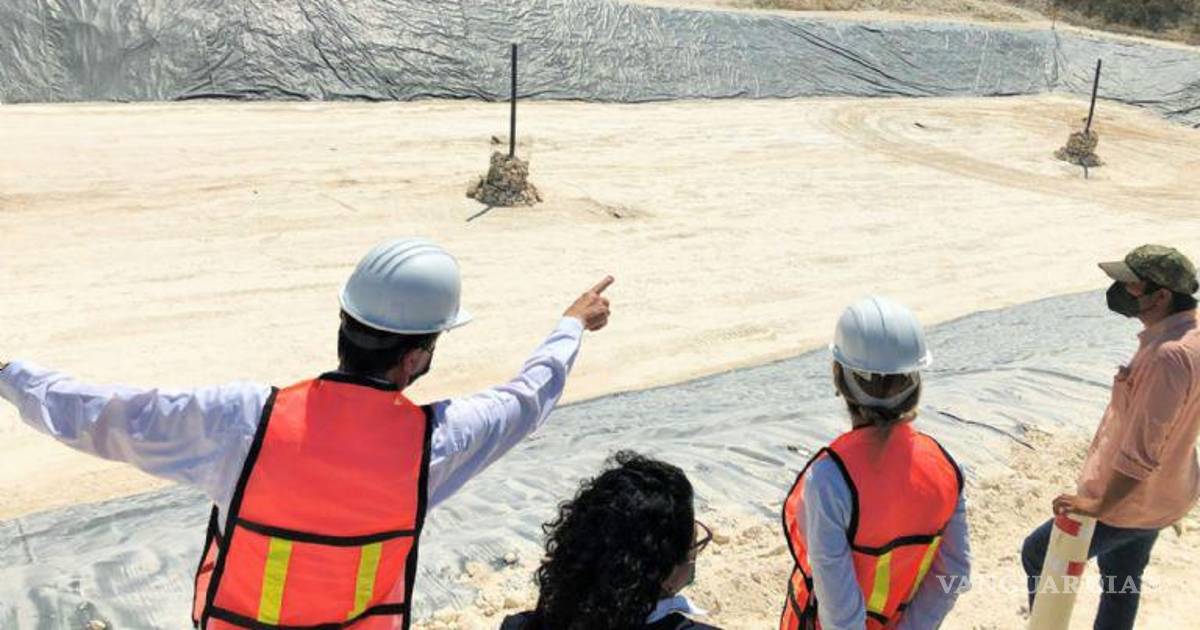 Construyen quinta celda en confinamiento de residuos en General Cepeda