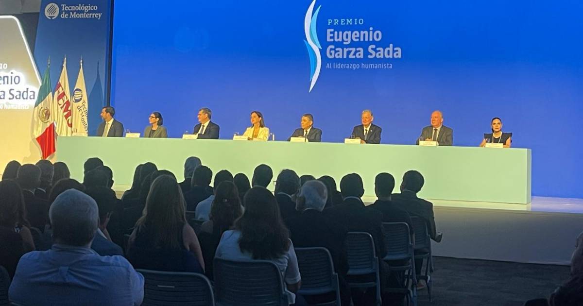 Entrega Tecnológico de Monterrey el Premio Eugenio Garza Sada