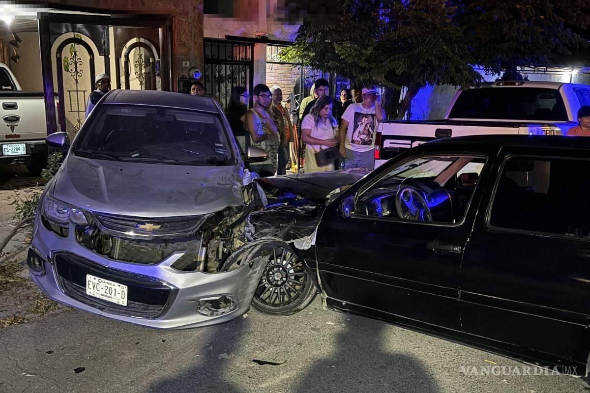 Causa ebrio múltiples choques y termina detenido tras persecución en Saltillo