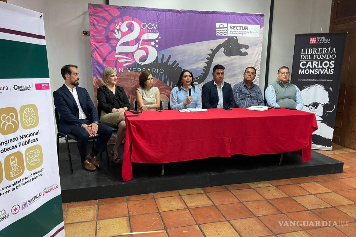 Desde Saltillo, capacitarán a bibliotecarios de México sobre salud mental