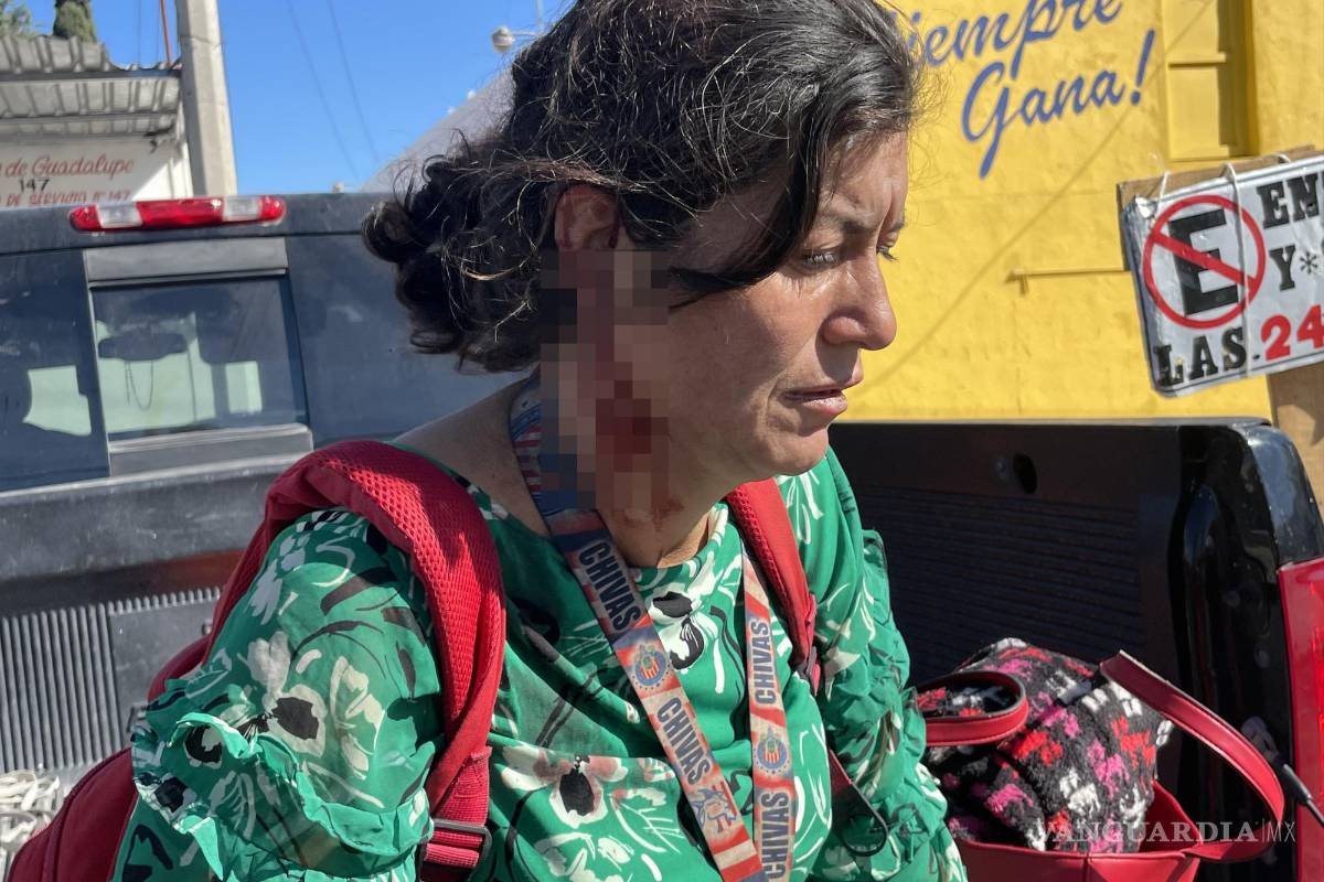 Presunto drogadicto lesiona a mujer a pedradas al no querer darle dinero en Saltillo