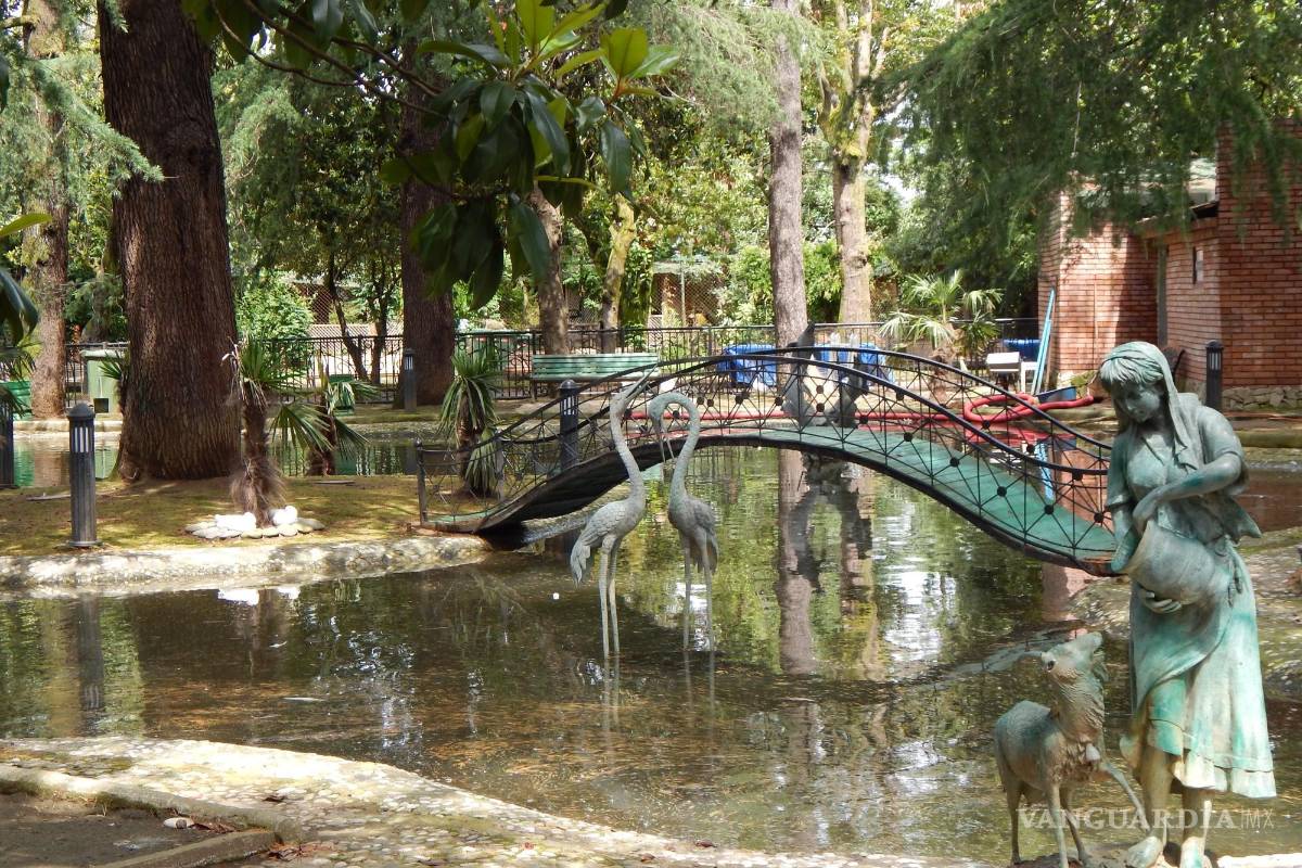 $!Un parque en Batumi. EFE/Misha Vignanski
