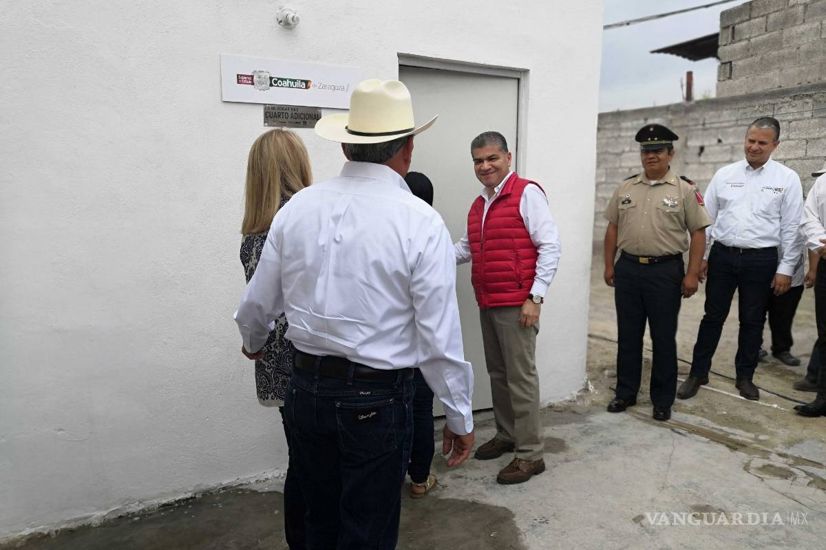 Miguel Riquelme entrega cuartos adicionales en Frontera como parte del combate al hacinamiento