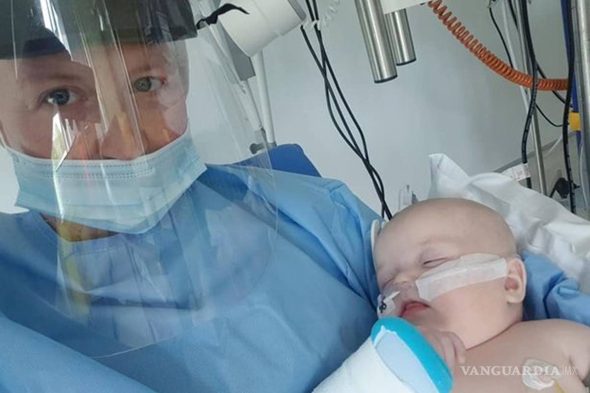 Bebé de 5 meses se contagió de coronavirus, ahora está enferma del corazón de por vida