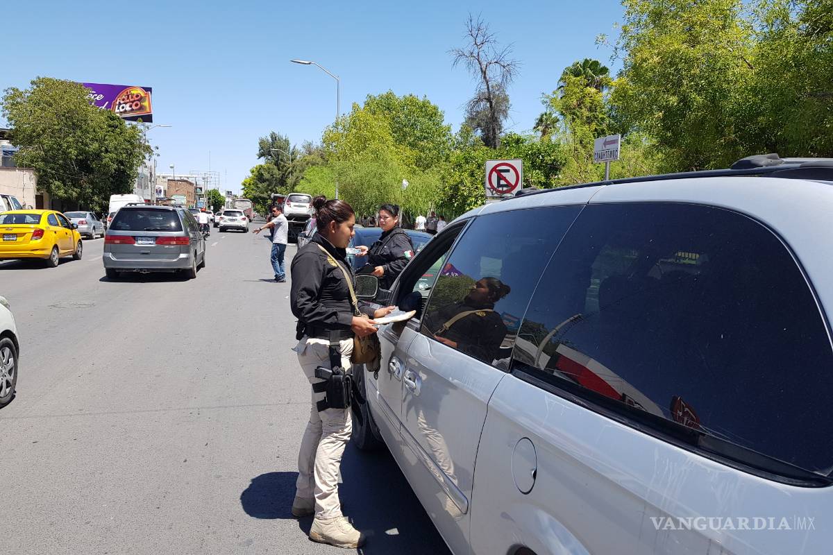 En Torreón operativo contra placas vencidas incluye a unidades de procedencia extranjera