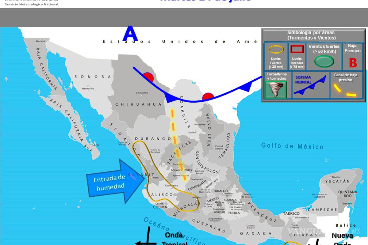 Se registra intensa onda de calor en el norte de México