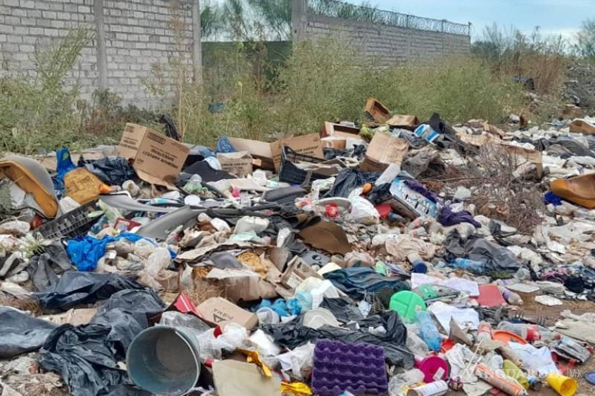 Ignoran en Piedras Negras llamados de Dirección de Ecología y proliferan tiraderos clandestinos