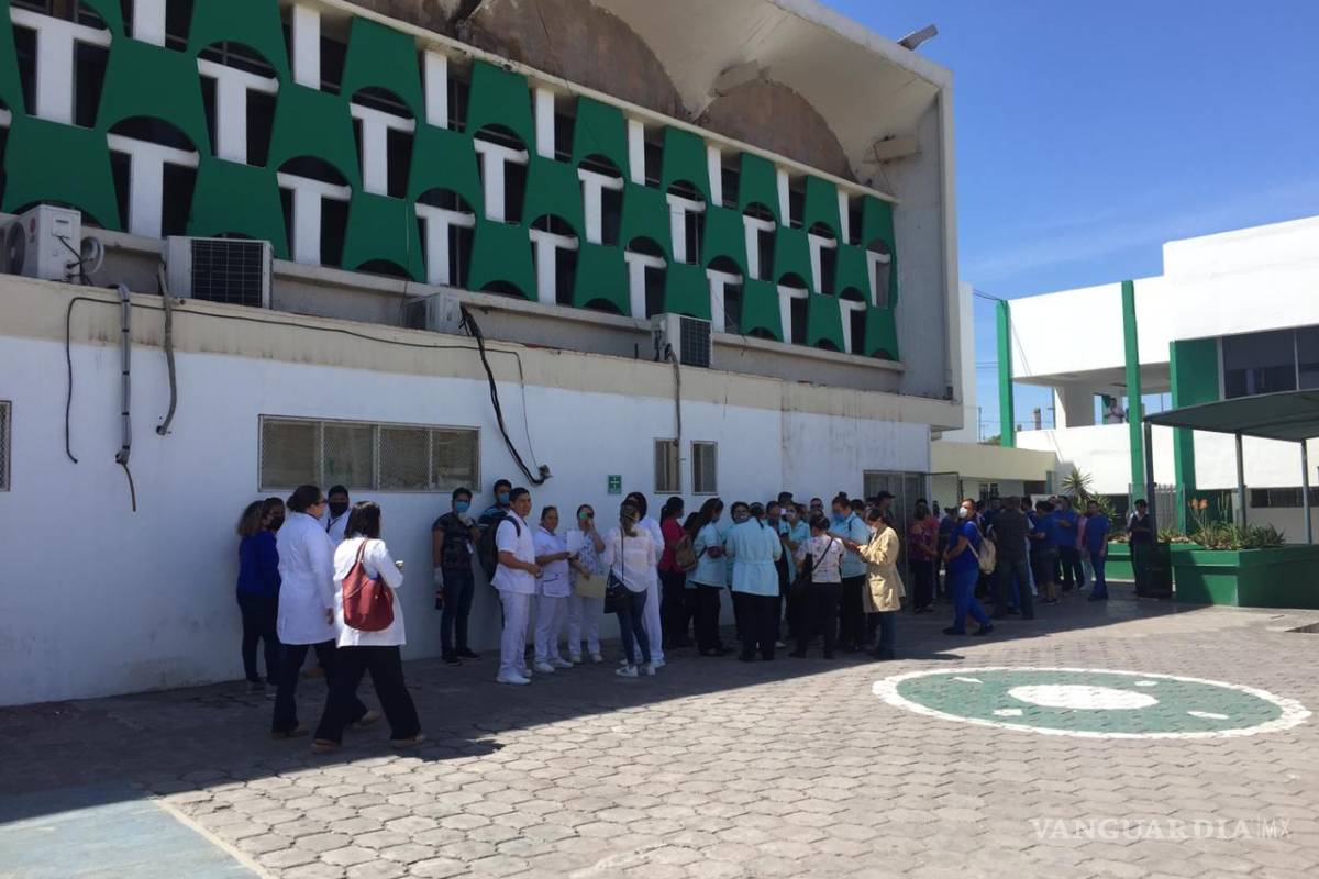 Médicos y enfermeros del IMSS en Monclova trabajan expuestos al coronavirus