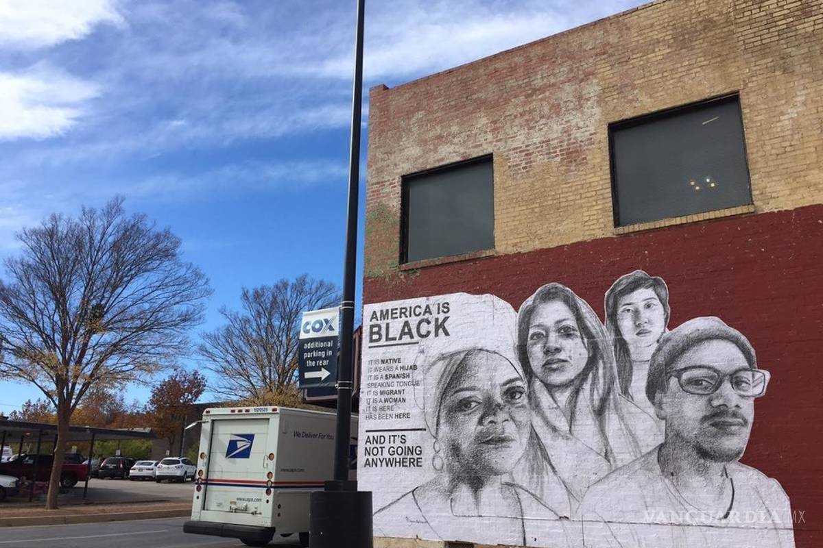 ‘América es negra’, dicen las calles de Oklahoma