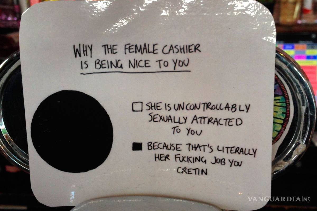 El curioso letrero de un bar para que no acosen a sus meseras