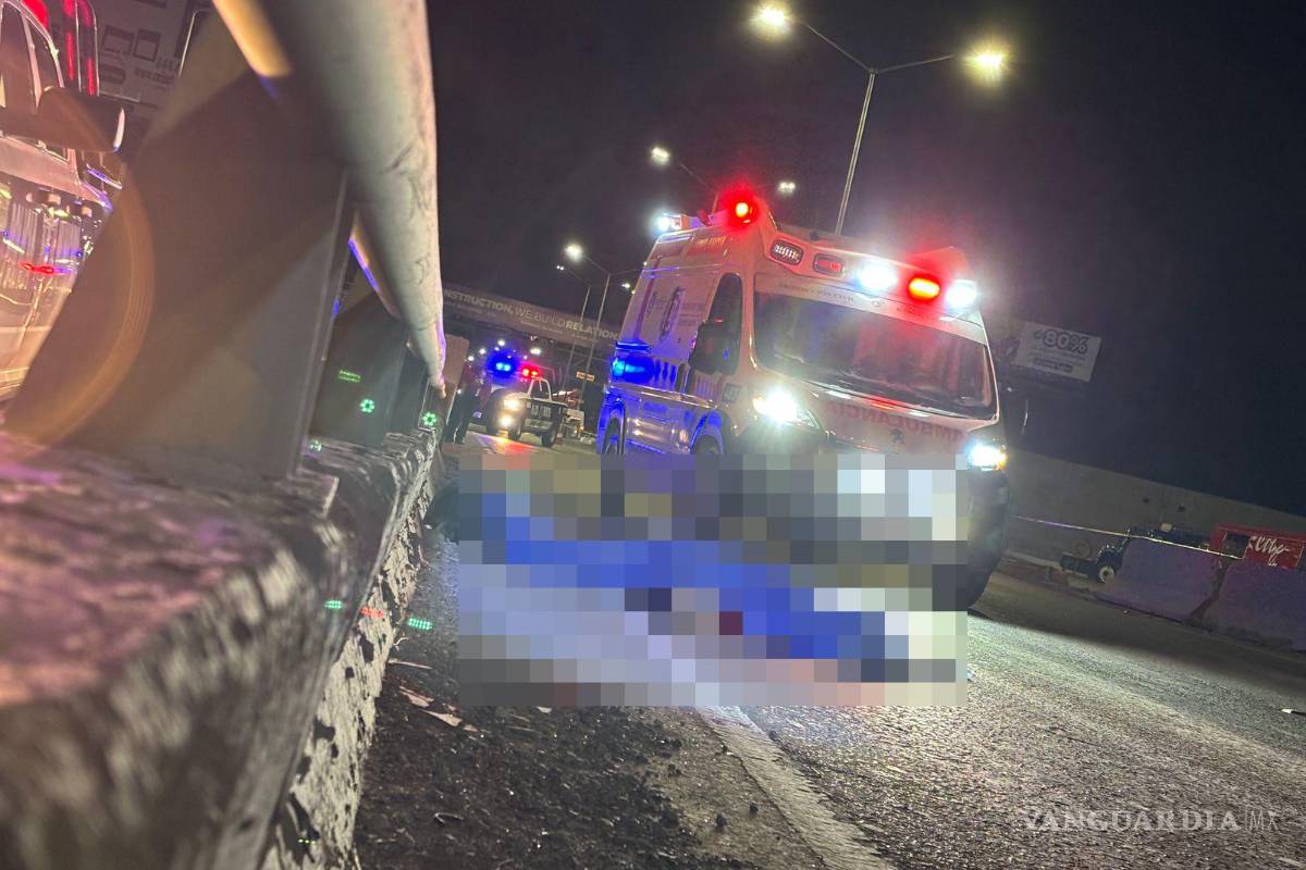 Fallece joven atropellado por camión de pasajeros al intentar cruzar bulevar en Ramos Arizpe