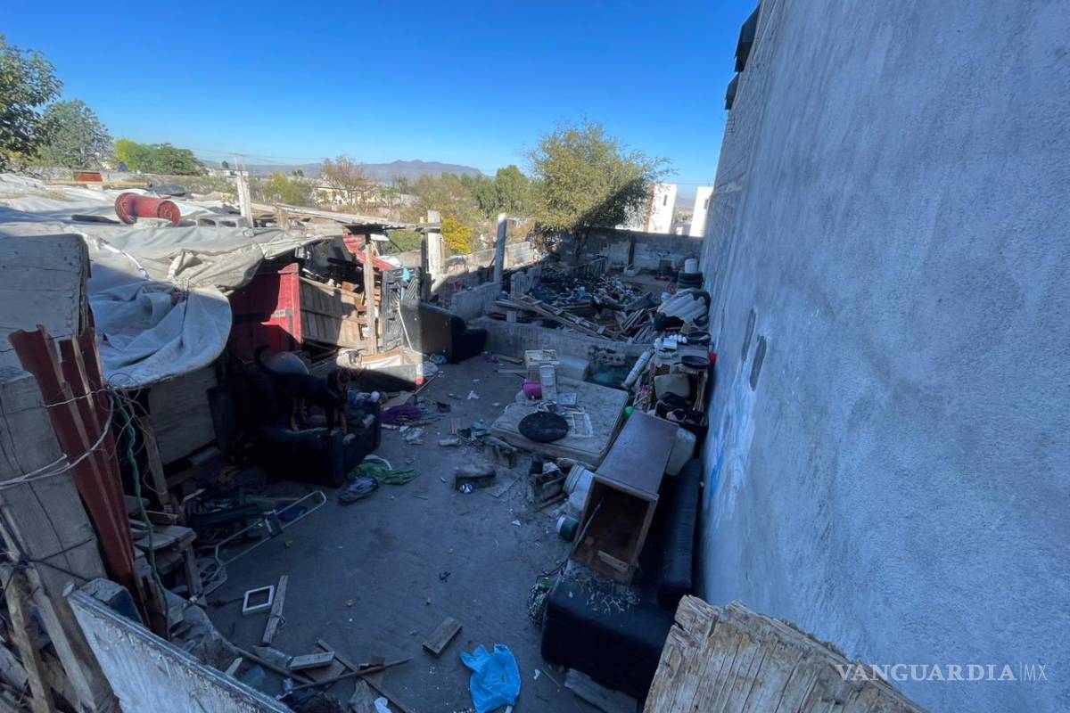 $!La vivienda quedó con daños considerables tras el incendio registrado en Vista Hermosa.