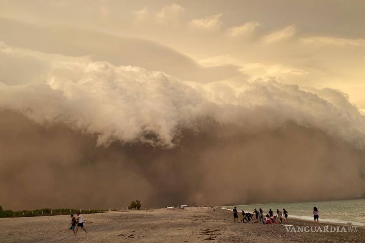 Así fue la impresionante tormenta de arena en Sonora... afectó a Guaymas, Hermosillo y Empalme (videos)
