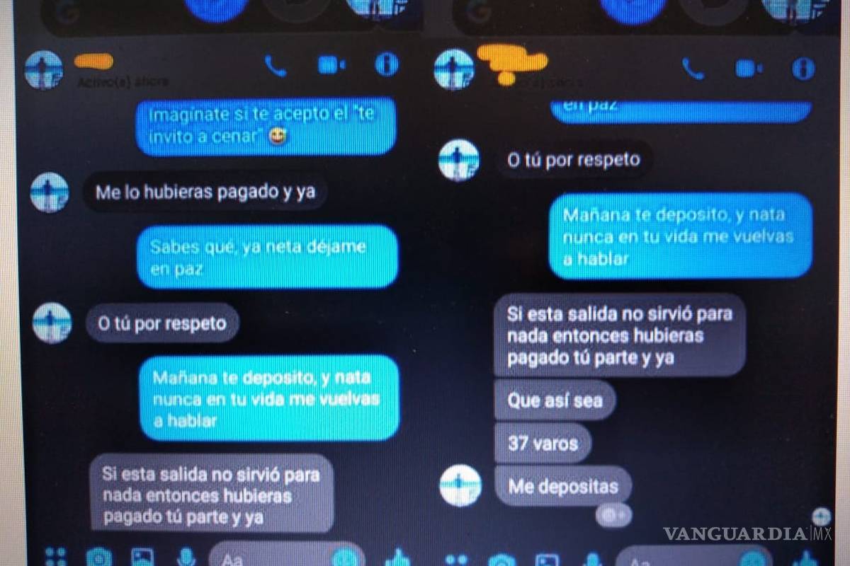 $!Se negó a ser su novia y ahora quiere que le devuelva ¡37 pesos!