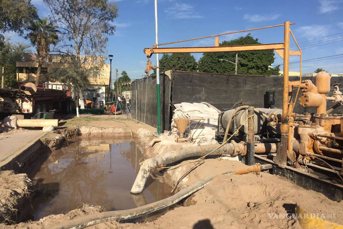 $!Miguel Riquelme inicia nuevo pozo de agua para Torreón