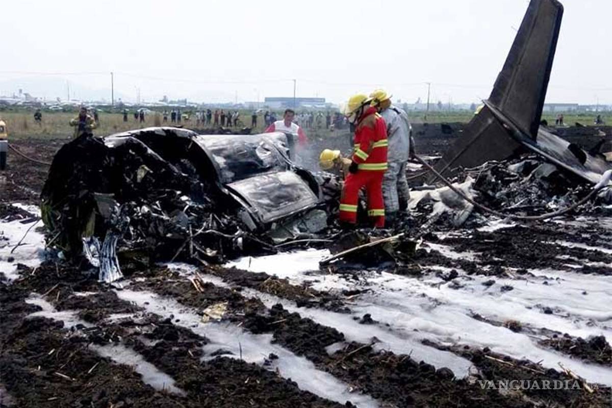 Se desploma aeronave en Toluca, no hay sobrevivientes