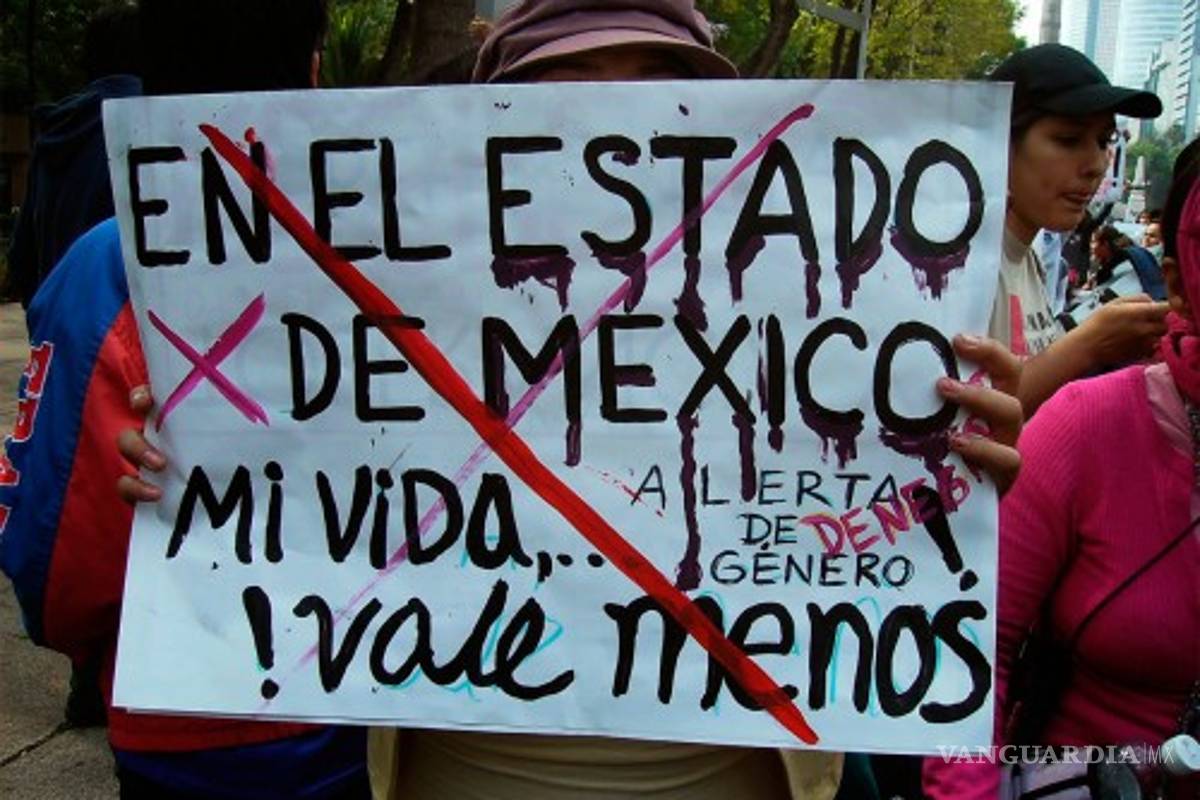 Va alerta de género en 7 municipios del Edomex