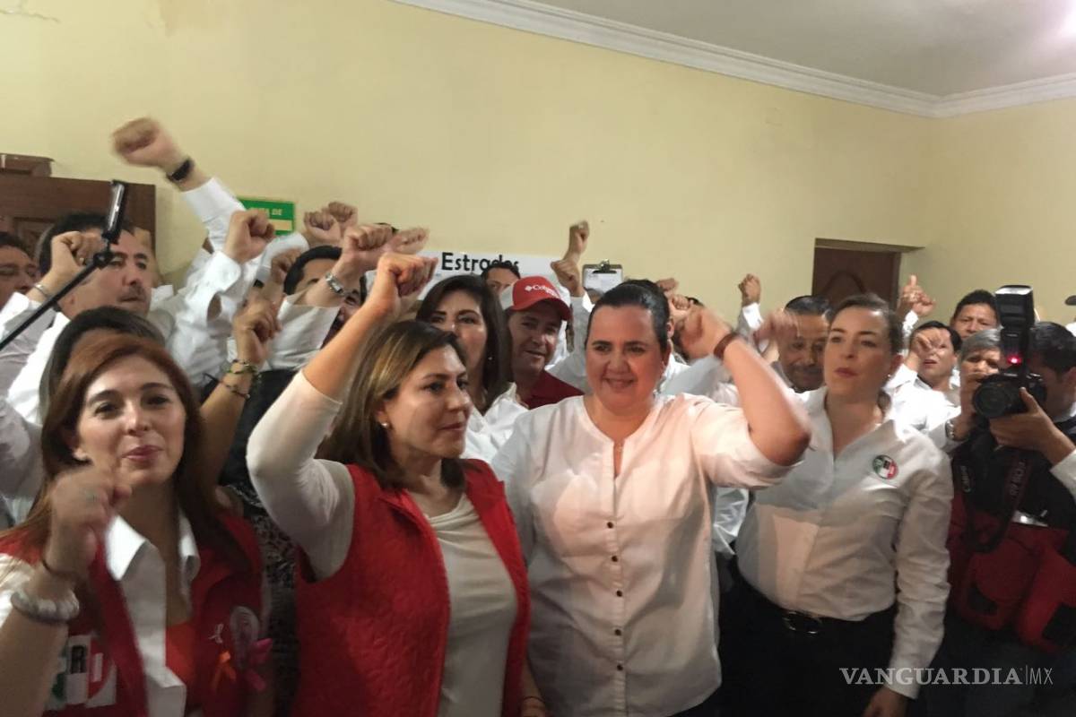 Se registra Guadalupe Oyervides como candidata del PRI a la alcaldía de Monclova