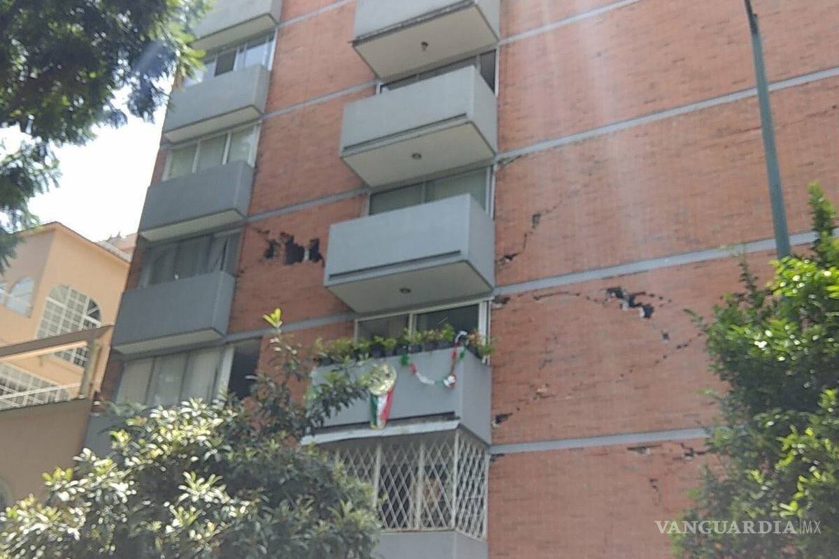 $!Fotos del desastre que dejó el sismo en la Ciudad de México