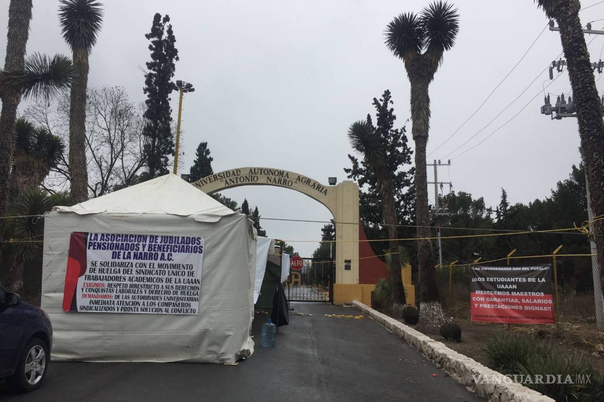 ‘Celebra’ Narro aniversario 94 en medio de una huelga