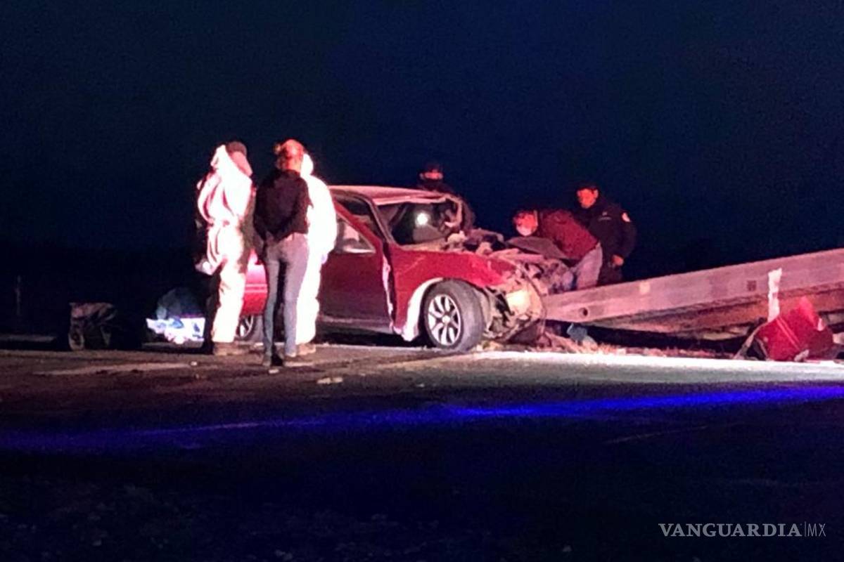 Muere joven tras accidente en carretera Saltillo-Torreón