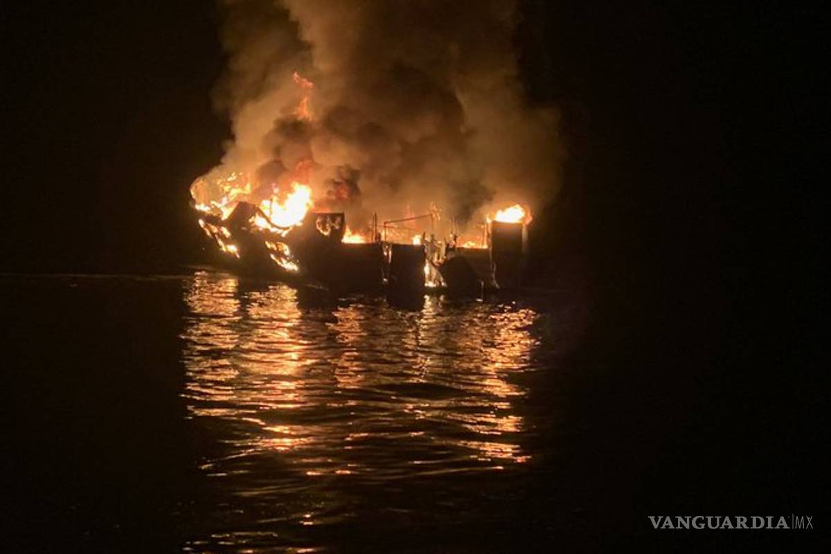 Autoridades confirman 34 muertos por incendio de barco en California